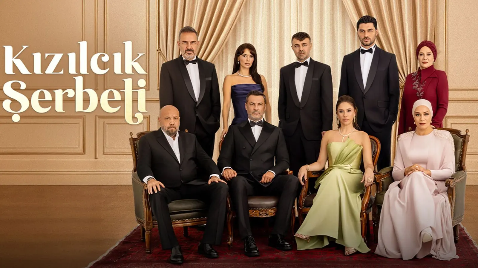 Kızılcık Şerbeti dizisinin resmi afişi (Show TV)
