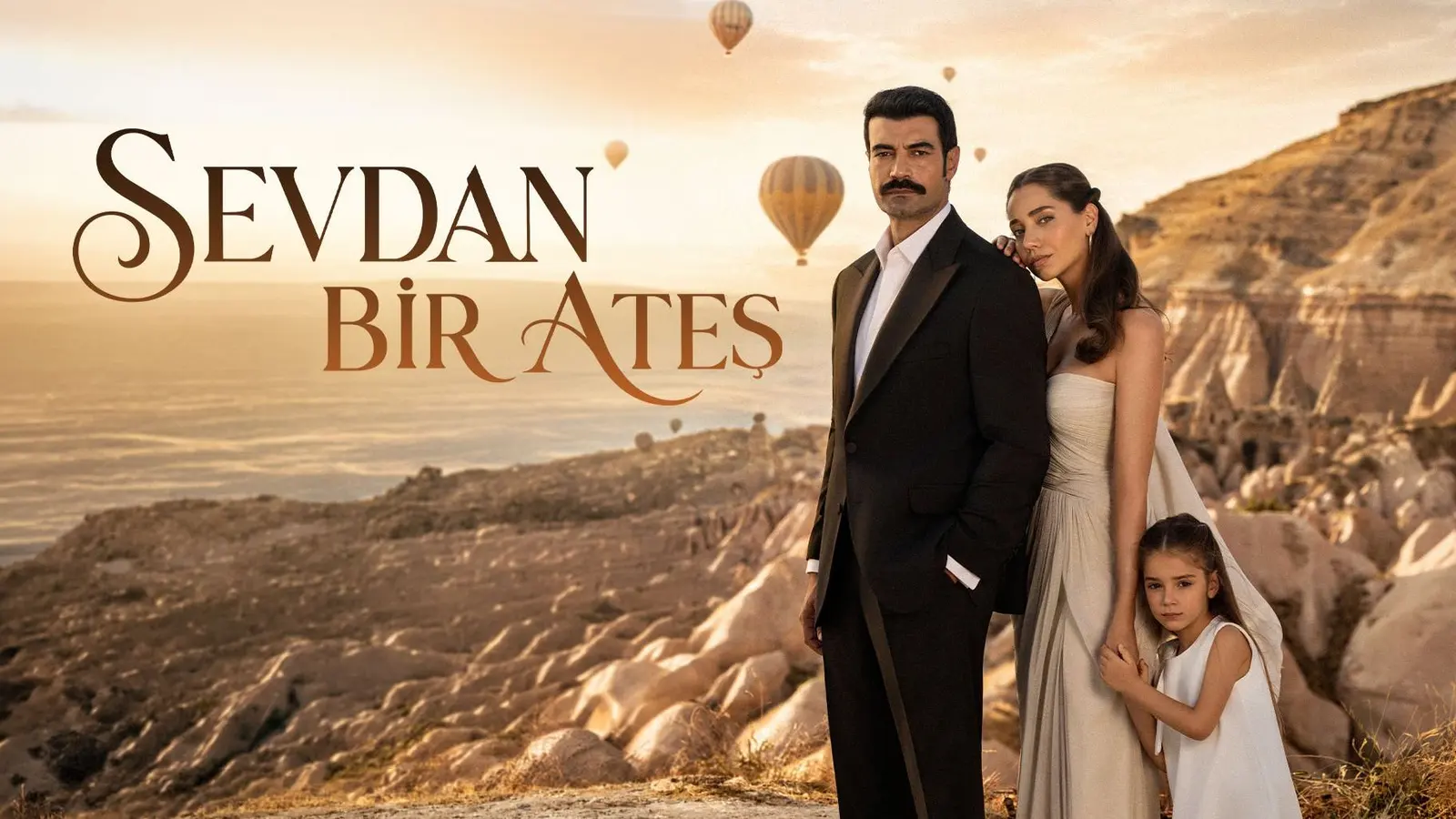 Sevdan Bir Ateş dizisinin resmi afişi (Show TV)